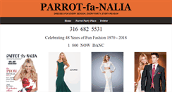 Desktop Screenshot of parrot-fa-nalia.com