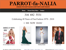 Tablet Screenshot of parrot-fa-nalia.com